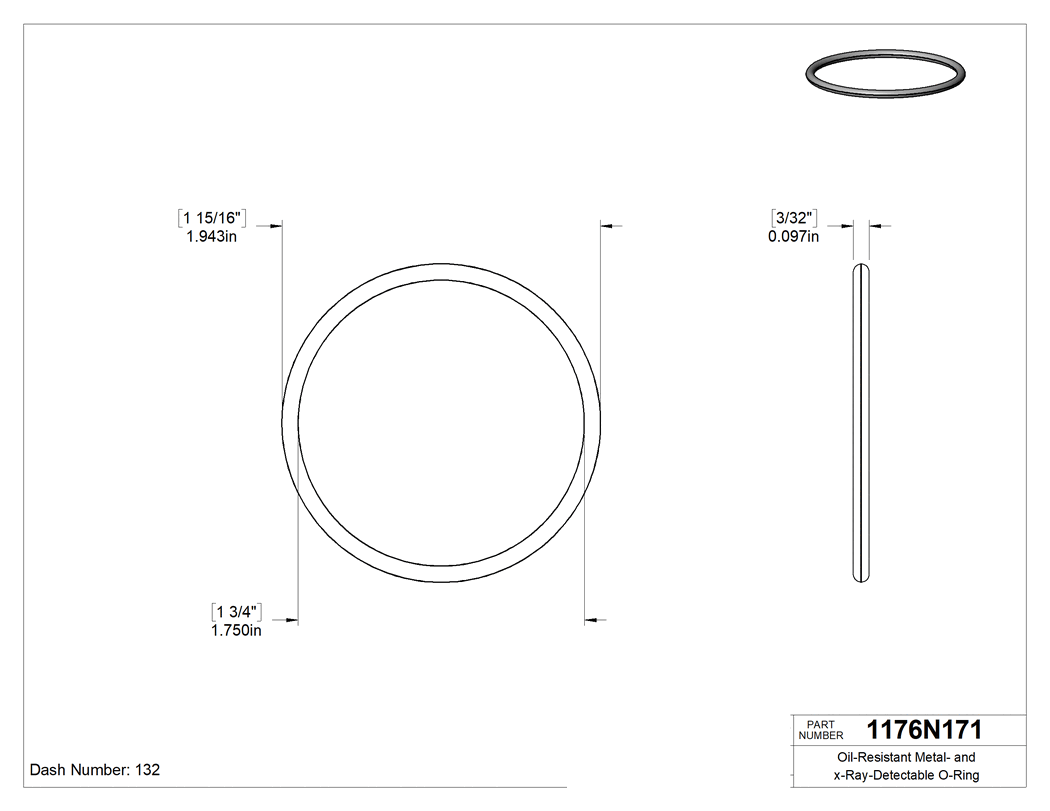 Technical drawing - 1176N171